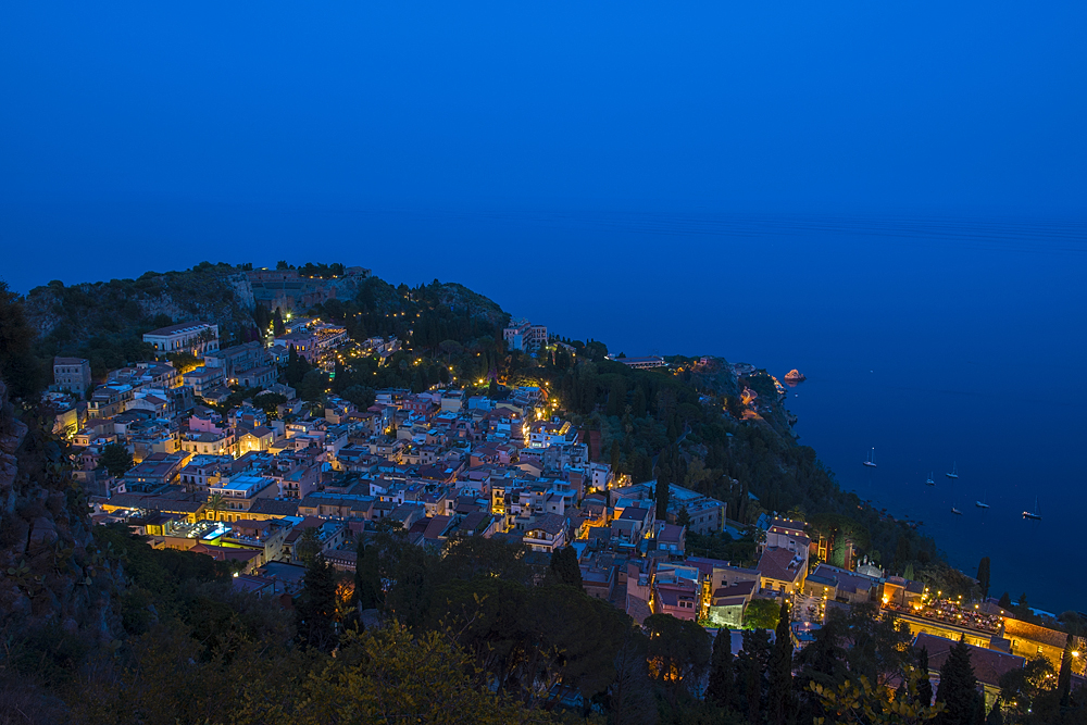 Taormina by night