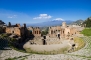 Het Grieks-Romeinse theater in Taormina op het eiland Sicilië  - 4210