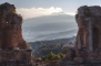 Het Grieks-Romeinse theater in Taormina op het eiland Sicilië  - 4211