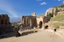 Het Grieks-Romeinse theater in Taormina op het eiland Sicilië  - 4219