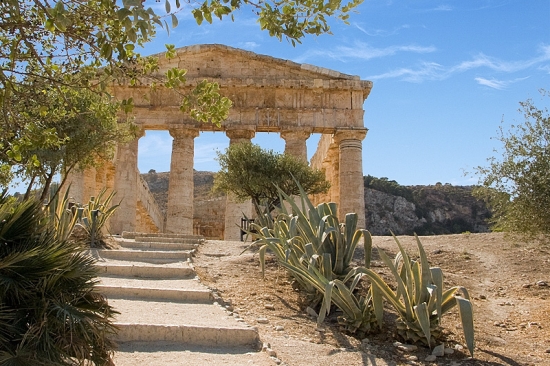 Archeologisch gebied van Segesta op Sicilië  - 3964