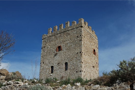Het kasteel van Cefala Diana op Sicilië  - 4174