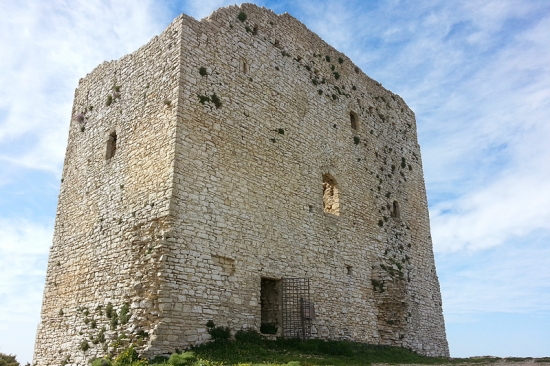 Het Monte Bonifato kasteel in Alcamo op Sicilië  - 4302
