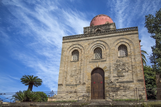 De San Cataldo kerk in Palermo op Sicilië  - 4412